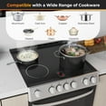 thumbnail image 5 of Costway Electric Range 30" Freestanding & Slide-in Kitchen Stove with Cooking Modes, 5 of 10