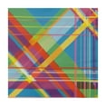 thumbnail image 4 of BANET , Geometric Elements Crossing Lines Squares Colorful Illustration Print, Rectangular Table Cover for Dining Room Kitchen Decor white, 4 of 8