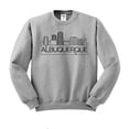 thumbnail image 1 of Skyline Albuquerque Sweatshirt Unisex 2X-Large Grey, 1 of 5