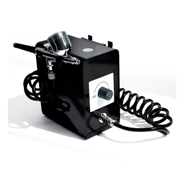 Airbrush Kit with Air Compressor Dual Action Multifunction for Model Coloring Decorating Cake Makeup Tattoo