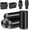 Black, variant on Mini Trash Can Bags for Auto Trash Bin, 120 Count Small Garbage Organizer Bags -Resistant, Liner Refills ( Trash Can is not Included), White