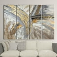 thumbnail image 4 of Contemporary Wall Decor, Abstract Artwork, Goldlen Marble Poster, Gold Wall Decor, Silver Canvas, Gold And Silver Canvas Art, Canvas Wall Decor - White Framed, 4 of 9