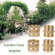 thumbnail image 3 of Injueey Juego de adaptadores de manguera de jardín a a conector de latón de 3/4 pulgadas con 4 arandelas adicionales Jardín y Patio Injueey HA3812-00B, 3 of 6