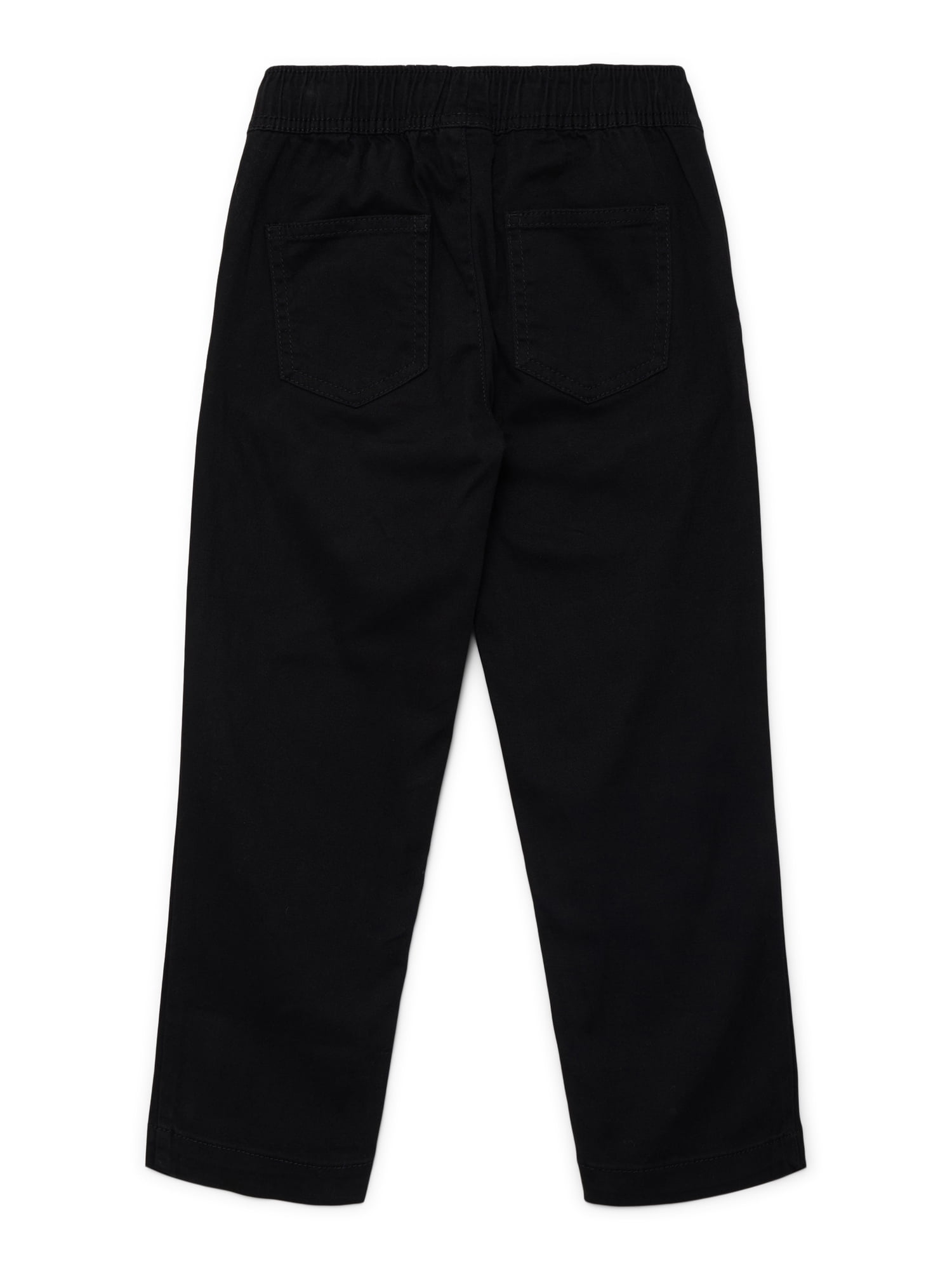Wonder Nation Boys Pull On Pants, 2-Pack, Sizes 4-16 & Husky