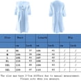 thumbnail image 2 of Vestido casual de mujer Color sólido Lino Algodón Cuello redondo Botón abajo Traje de vacaciones FLhrweasw Nuevo, 2 of 8