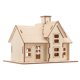thumbnail image 1 of Puzzle Uonlytech modelo de cabina 3D de madera para adultos, 1 of 9