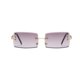thumbnail image 2 of Sonducket Gafas de sol de moda sin montura Gafas de sol rectangulares Gafas de moda de verano UV400 Lentes dos, 2 of 8