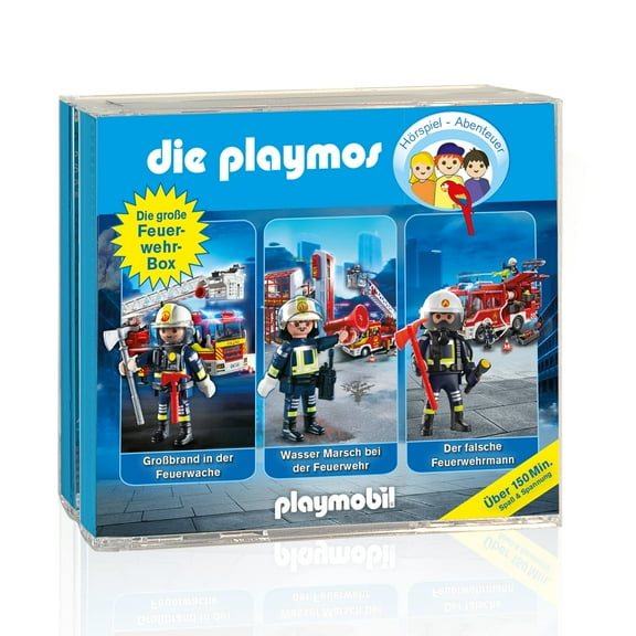 Die Playmos Die Playmos - Die große Feuerwehrbox (Original Playmobil Hörspiele) (CD)