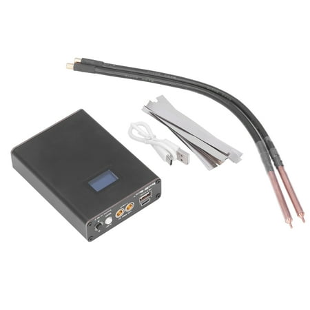 

Portable Spot Welder Digital Display Long Standby Time Built in Ammeter Short Circuit Protection Spot Welding Machine