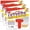Red Sparkle, variant on Trend Enterprises  Ready Letters 4 in. Casual Red Sparkle - Pack of 3