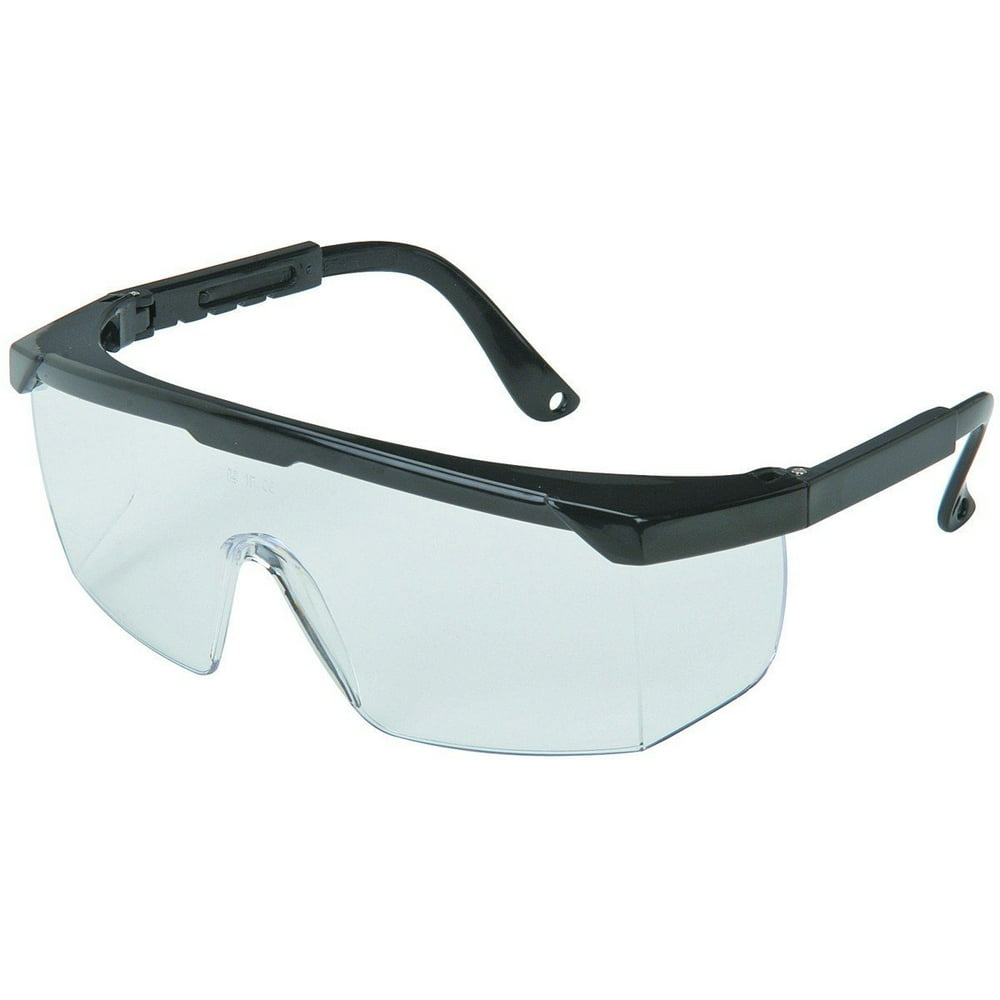1 X Impact Resistant Safety Glasses, tough polycarbonate clear lenses