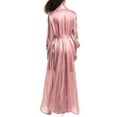 thumbnail image 2 of Beulah womens  Maxi Shirtdress, m, Pink, 2 of 3