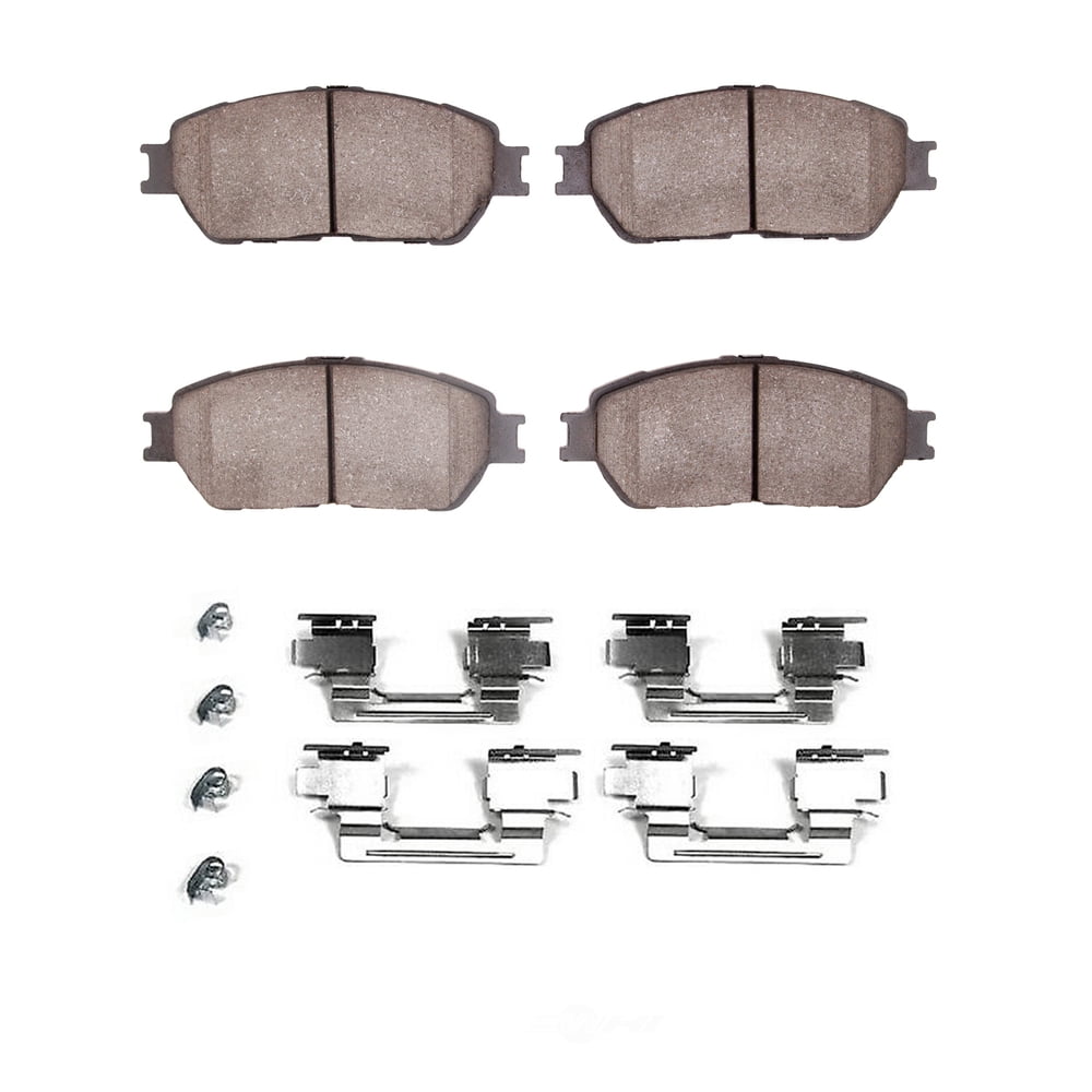 Dynamic Friction Company 1551-0906-01 DFC 5000 Advanced Brake Pads - Ceramic and Hardware Kit - OE