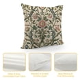 thumbnail image 4 of YINGXI Pink Decorative Pillow Covers Soft Pillowcase Square Couch Cushion Cover for Home Decor Sofa Living Room Bed Car 24x24in, 4 of 5