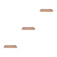 thumbnail image 1 of kurtrusly Non-Stick And Easy To Clean Carbon Steel Baking Pans Kitchen Essential gold 3Set, 1 of 6