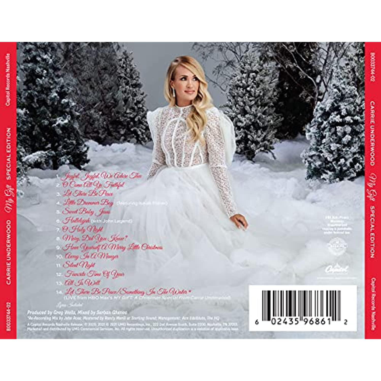 Carrie Announces MY GIFT (SPECIAL EDITION), Deluxe Release of  Critically-Acclaimed First Christmas Album - Carrie Underwood