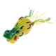 thumbnail image 1 of Señuelo Artificial Crankbaits Baoblaze Forma Rana Linda Ojos 3D Señuelos de pesca de rana Verde, 1 of 7