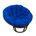 thumbnail image 5 of 23.6"x23.6" Patio Outdoor Hanging Basket Chair Cushions, Hanging Egg Chair Cushion for Hanging Beds, Garden Offices, Rocking Chairs Blue, 5 of 8