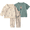 Green Floral, variant on Carter's Child of Mine Baby Girl Outfit Set 3-Piece, Sizes 0/3-24 Months