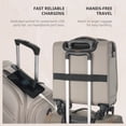 thumbnail image 5 of Verage Underseat Carry On Luggage with Wheels, 14.5-Inch Spinner Small Suitcase, Softside Lightweight Travel Bag for Men and Women, Airplane Carry On Bag, 5 of 7
