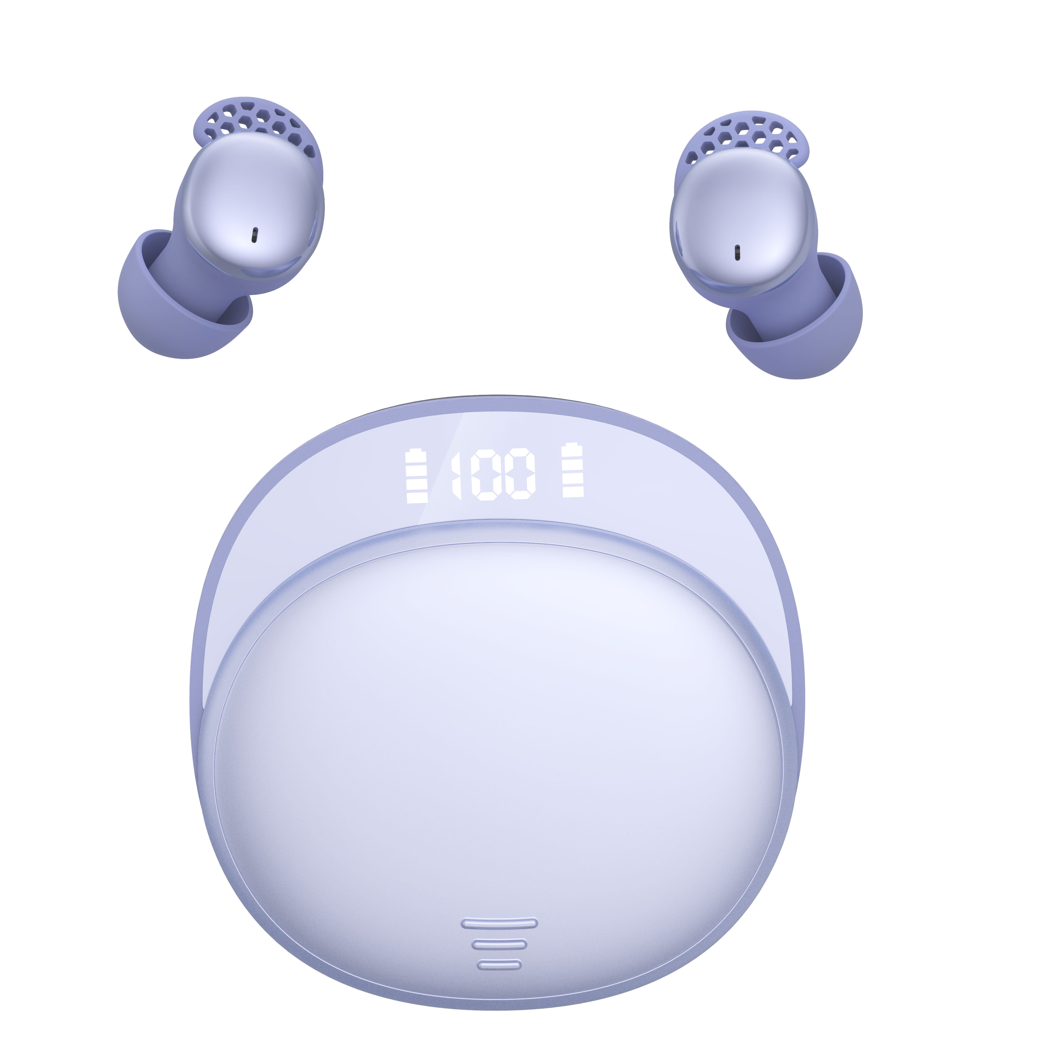 LX410PRO Sleep Earbuds for Side Sleepers, Wireless Noise Cancelling Sleep Headphones with Sleep Mode, LED Power Display, Comfort Fit for Sleeping, Working, Hiking