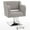 Gray, variant on BarberPub Classic Swivel Salon Chair, Hydraulic Barber Chair