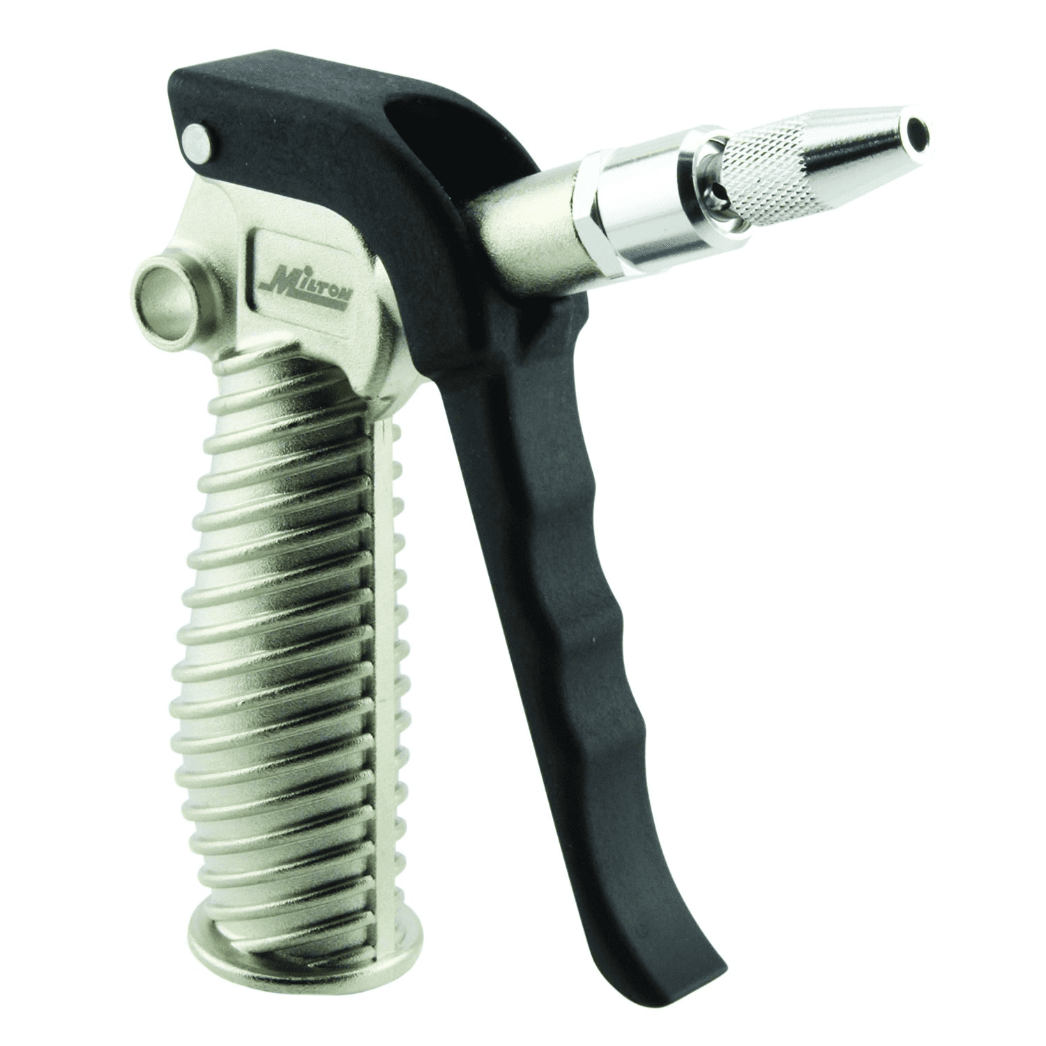 Milton OSHA-compliant - Adjustable Nozzle Turbo Pistol Grip Air Blow Gun - 230 PSI