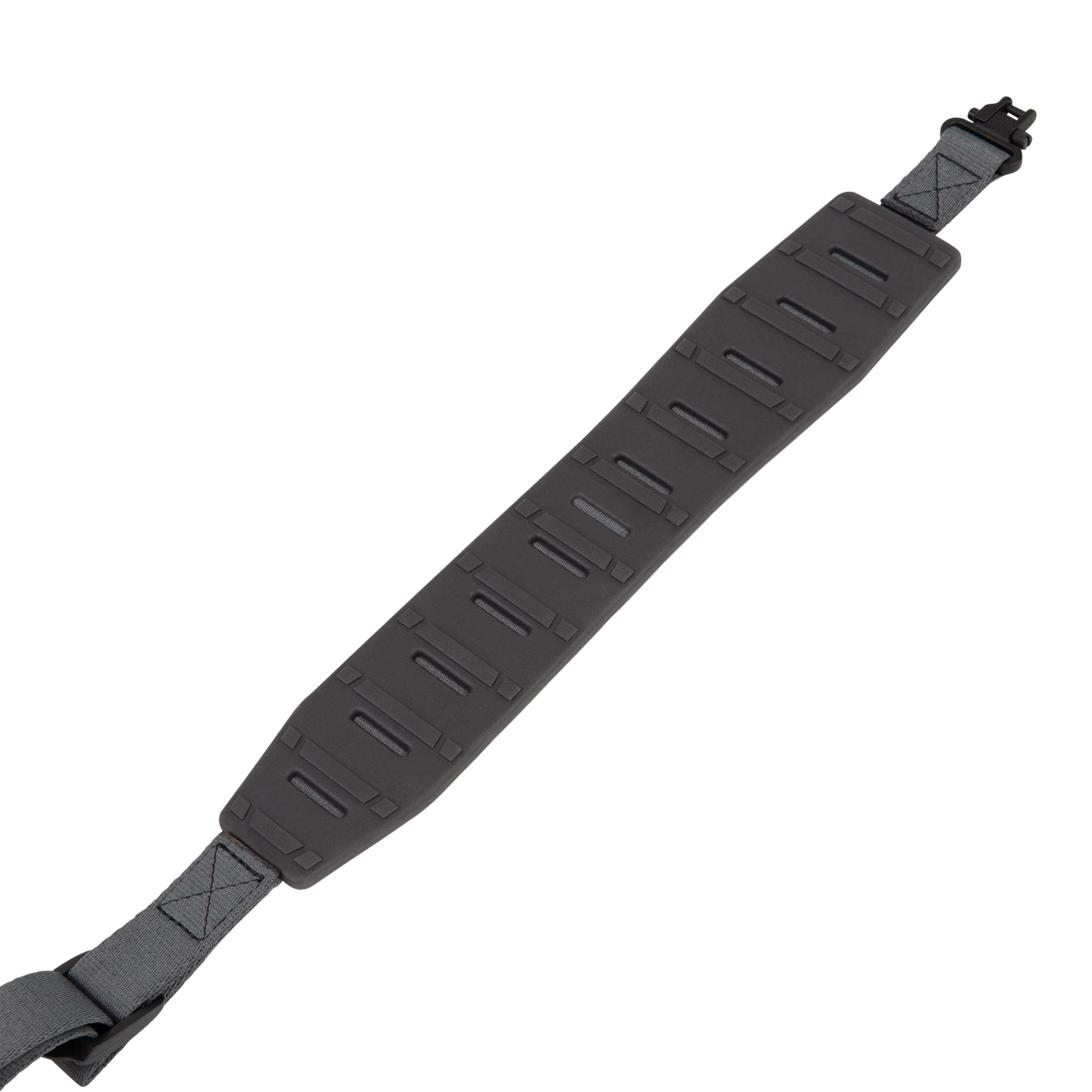 Allen Company Traction Molded Rubber Gun Sling, Adjusts 30 In to 40.5 In, Midnight Gray