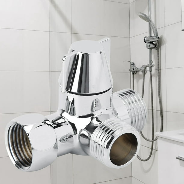 Adaptateur en forme de T pour robinet d'angle de salle de bain douche  séparateur d