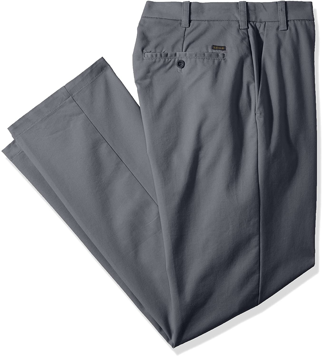 IZOD Men's Big & Tall Big and Tall American Chino Double Pleated Pant 