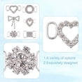 thumbnail image 3 of Adornos para cordones con diamantes de imitación, colgantes de latón para zapatillas, clips para zapatos, hebillas decorativas de metal para zapatos de mujer, accesorios para calzado casual, 3 of 9