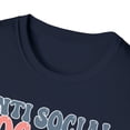 thumbnail image 3 of Anti Social Dog Mom, Gildan Unisex Softstyle T-Shirt, Graphic Tee, S-3XL, 3 of 3