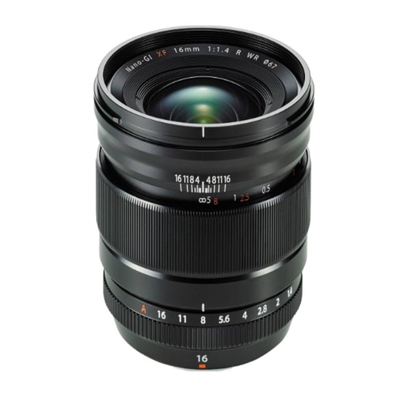 Lente para Cámara Fujifilm Fujinon XF16MM F1.4R WR Negro