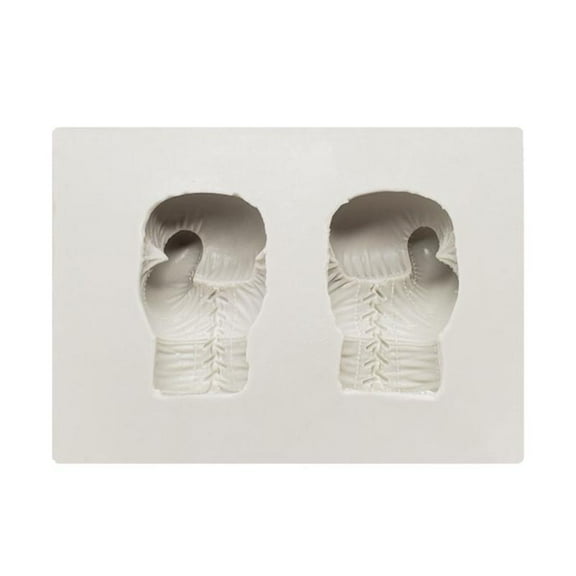 Zeiwohndc Boxing-Gloves Shape Silicone Mold Cake Fondant Paste DIY Paste Mold Durable