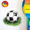 thumbnail image 4 of International Soccer Celebration Decor Soccer Theme Wall Decal for Bedroom Living Room Sports Home, Durable Vinyl Sticker for Global Soccer Tournament Game Day Indoor Wall Decoration, 4 of 7