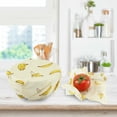 thumbnail image 1 of Natural Beeswax Reusable Food Wraps Eco Living No Refrigerator More Plastic Bee Wax Cloth, 1 of 8