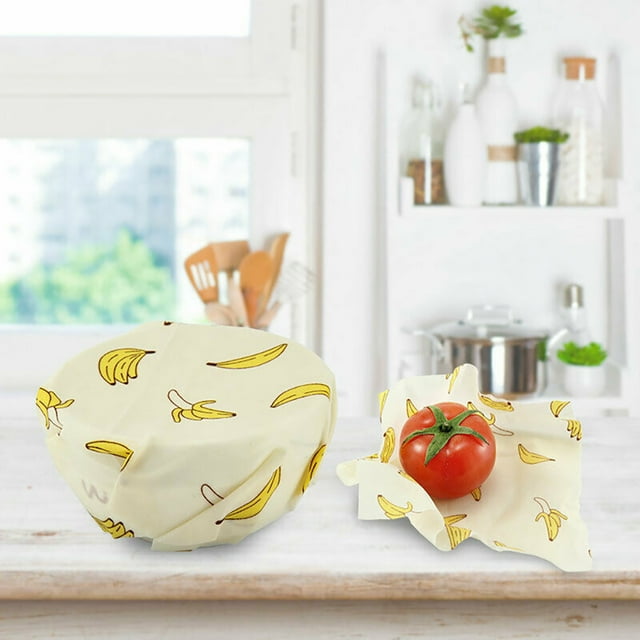 Natural Beeswax Reusable Food Wraps Eco Living No Refrigerator More Plastic Bee Wax Cloth