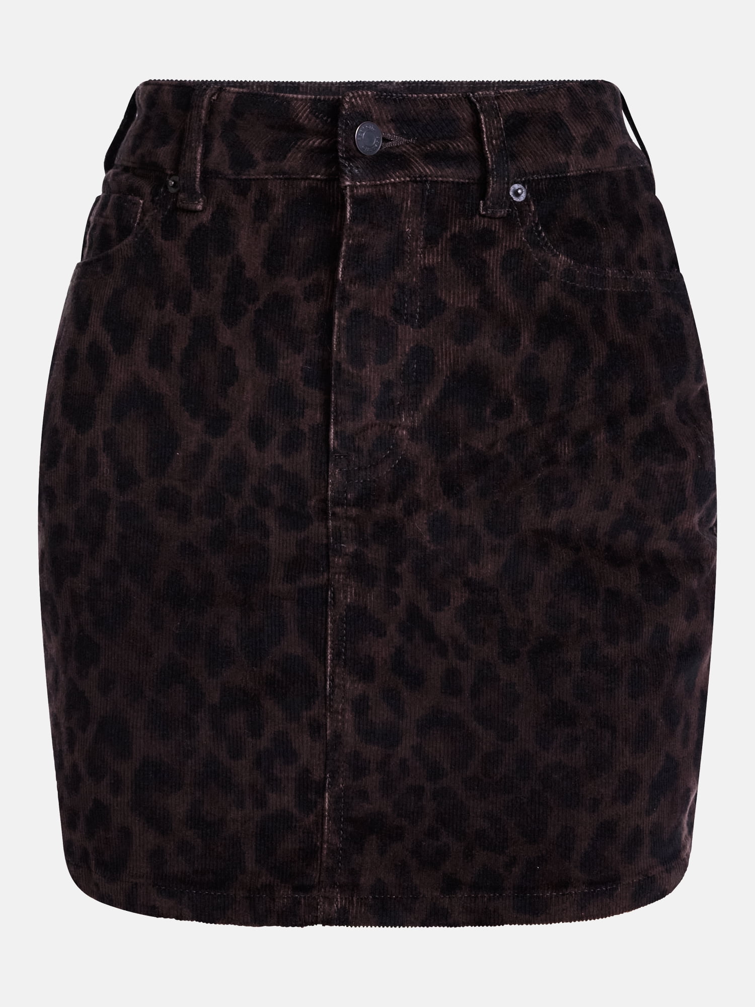 Scenario Women's and Women's Plus Corduroy Mini Skirt, 17" Length, Sizes 0-28