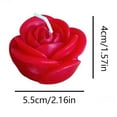 thumbnail image 3 of Valentine's Day Rose Heart Aromatherapy Candle Heart Shape Decor Home Fragrance Holiday Scented Candle Romantic Gift Set Soothing Atmosphere, 3 of 5