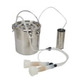 thumbnail image 1 of Extractor de leche de ordeño ANGGREK Acero inoxidable a presión al vacío para vacas, 1 of 8