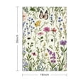 thumbnail image 3 of 6 Pcs Funny Kitchen Towels,Pioneer Flower and Butterfly Microfiber Dish Towels,Kitchen Tea Towels,Kitchen Towel Set (18" X 26"), 3 of 3