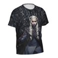 thumbnail image 4 of Game Of Thrones T Shirt 3d Printed Crewneck Graphic Short Sleeve Tees For Mens, 4 of 6