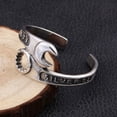 thumbnail image 4 of Wrench Bracelet Men\'s Domineering Repair Tool Wrench Cuff Open Bracelet Motorcycle Biker Punk Rock Party Jewelry Gift, 4 of 6