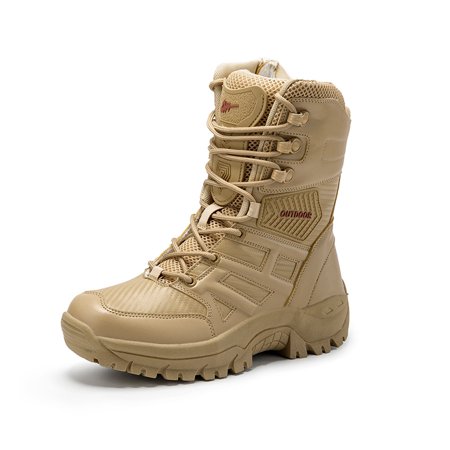 

Men s Outdoor Hiking Boots Comfortable Waterproof Non-Slip Tactical Boots