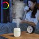 thumbnail image 5 of Campana Para Cocina Portable Mini Humidifier 220ml Small Cool Mist Humidifier USB Desktop Humidifier For Baby Bedroom Travel Office Home Auto Shut-Off Mist Modes Super Quiet, 5 of 7