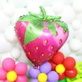 thumbnail image 1 of UPGRATOR 2Pqt Globos De Aluminio Rosa Con De Fresa Para Bodas Y Celebraciones, 1 of 4