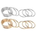 thumbnail image 3 of 40pcs Anillos de Anillos Macramé para Proyectos de Trabajo Manual Sunnimix Anillo de hierro aro de hierro macramé, 3 of 8