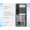 thumbnail image 4 of Dell Ect1250 Upgraded Desktop Computer, Intel Core Ultra 5 225 CPU (Up to 4.9 GHz), 16GB DDR5 RAM, 512GB SSD, Intel UHD Graphics, Wi-Fi 6, Win 11 Pro, 4 of 6