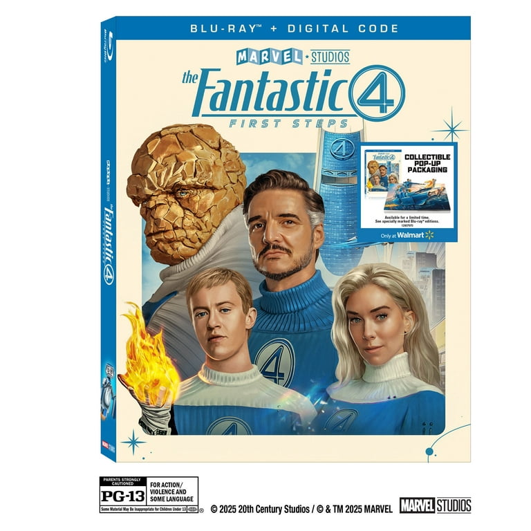The Fantastic Four: First Steps (Walmart Exclusive) (Pop up O-Ring