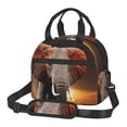 thumbnail image 1 of Disketp Elephant Sunset in Kenya Lonchera Térmica para Mujer y Hombre, Bolsa de Almuerzo Reutilizable e Impermeable para Trabajo, Viajes y Picnic, 1 of 7